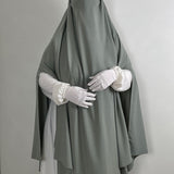 Khimar Cape à Fente