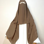 Niqab Sitar Taupe