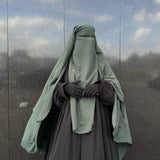 Maxi Niqab Casquette à clip Jadhaab PREMIUM