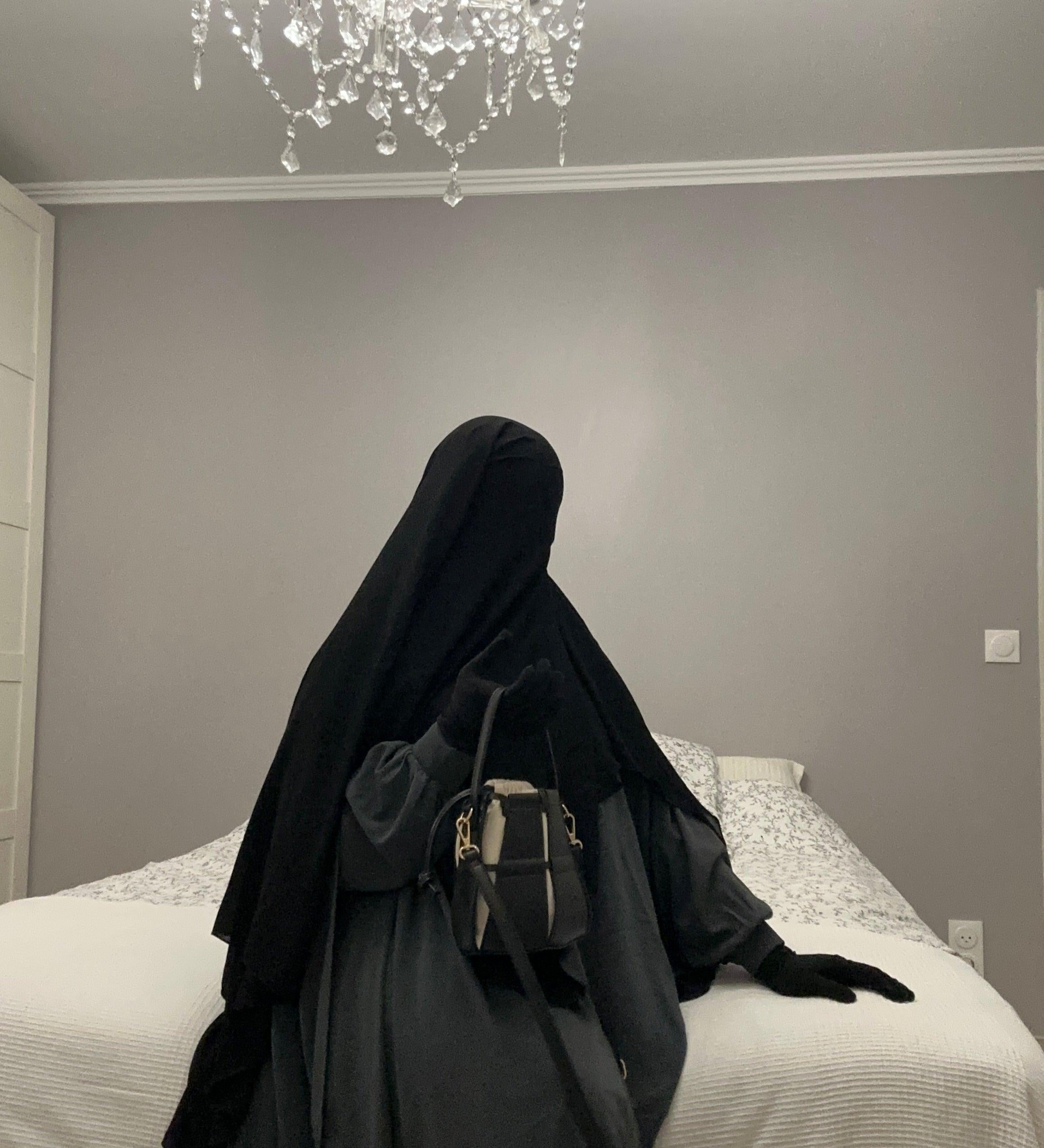 Niqab Sitar Noir