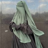 Maxi Niqab Casquette à clip Jadhaab PREMIUM