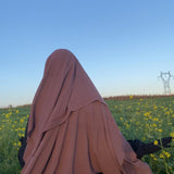 Niqab Sitar bois de rose