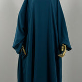 Abaya Sajmaya emeraude