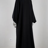 Abaya Sajmaya noir