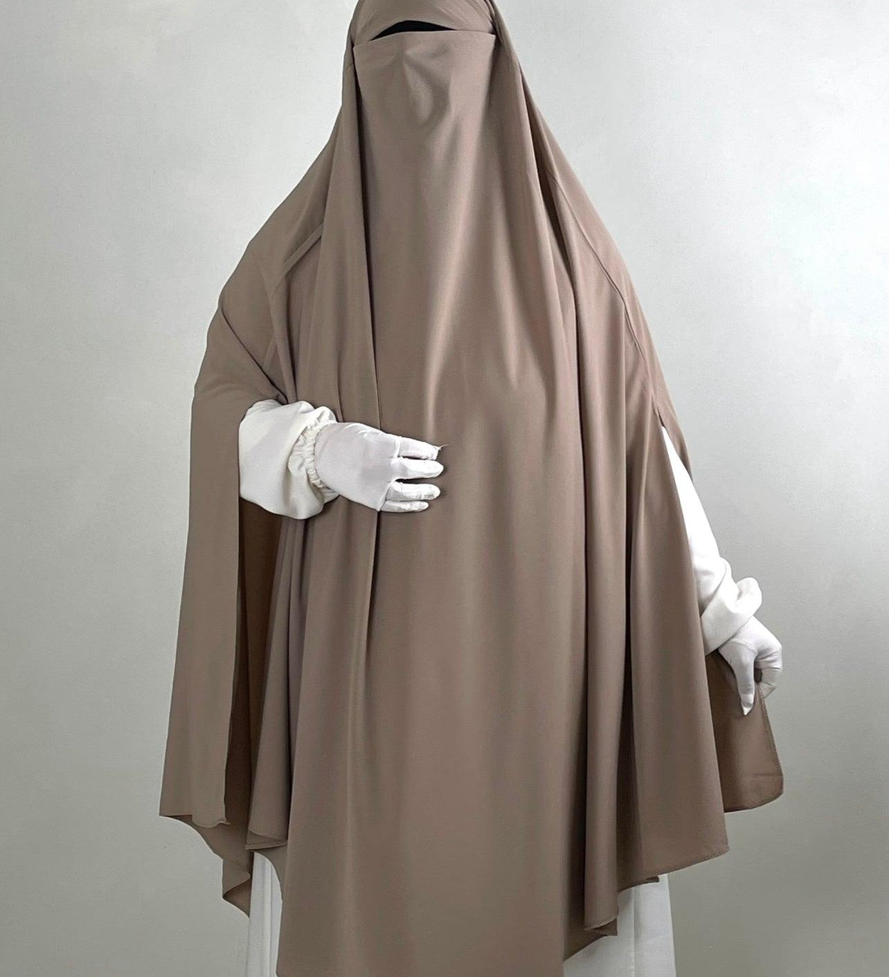 Khimar Cape à Fente