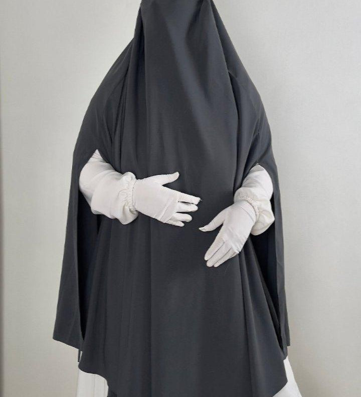 Khimar cape à fente hijrati
