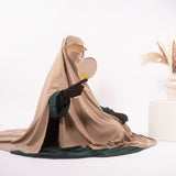 Khimar Cape à Fente