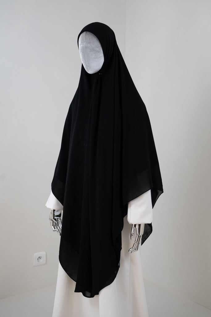 Maxi Hijab XXL Carré 180x180cm bord arrondi