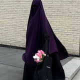 Khimar Cape à Fente