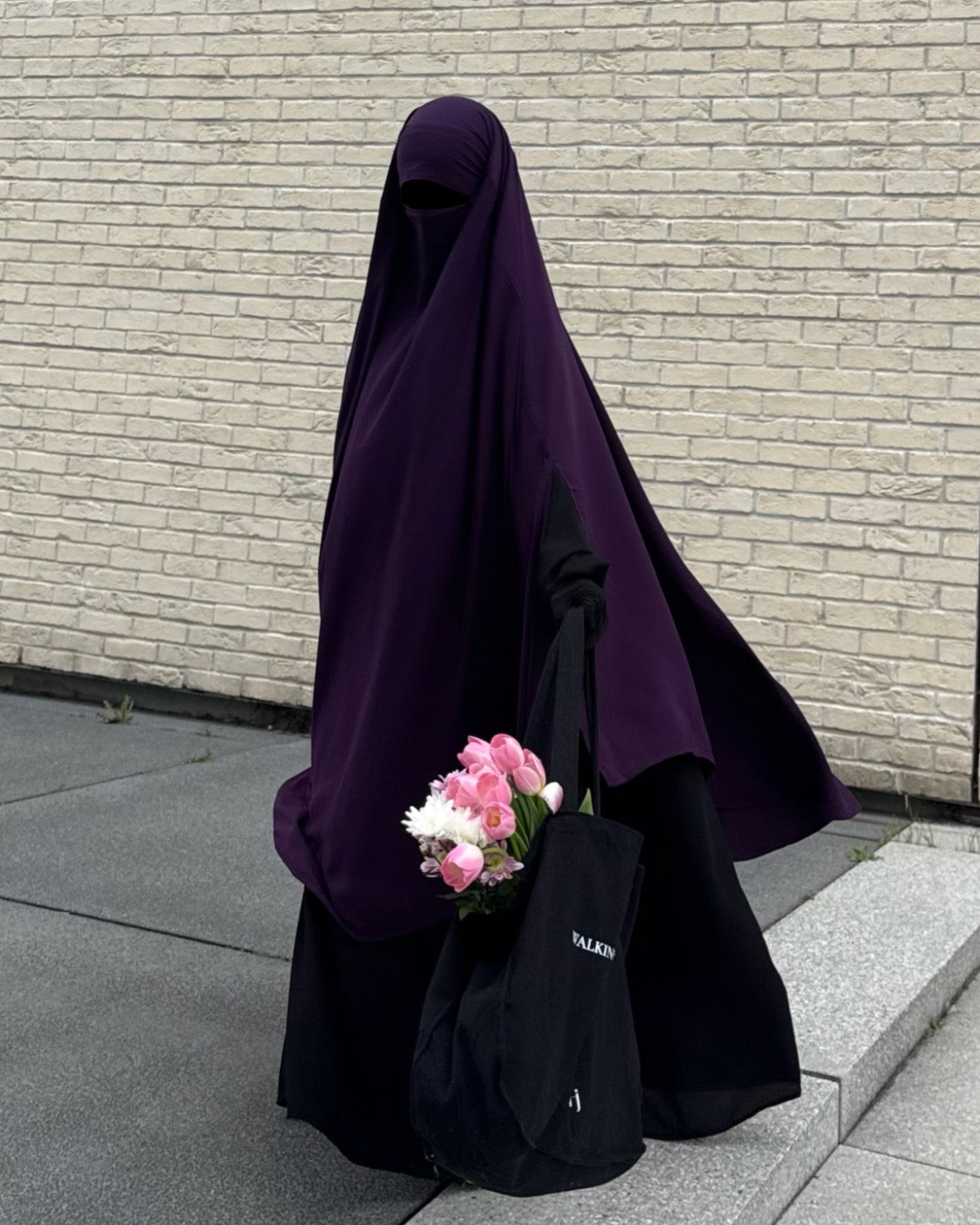 Khimar Cape à Fente
