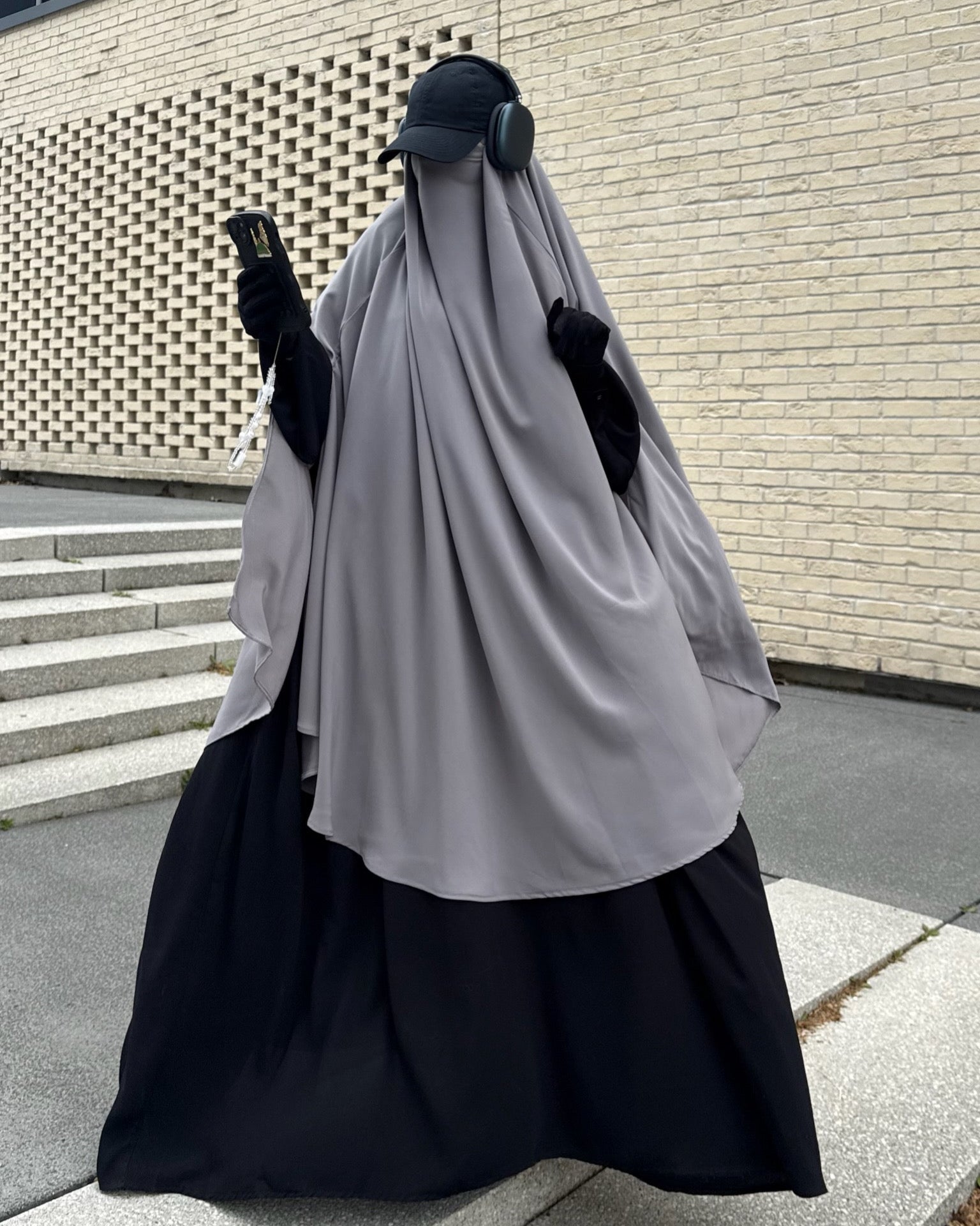 Khimar Cape à Fente