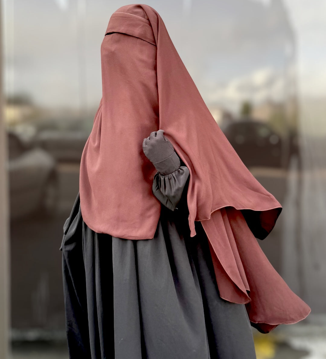 Maxi Niqab Casquette à clip Jadhaab PREMIUM