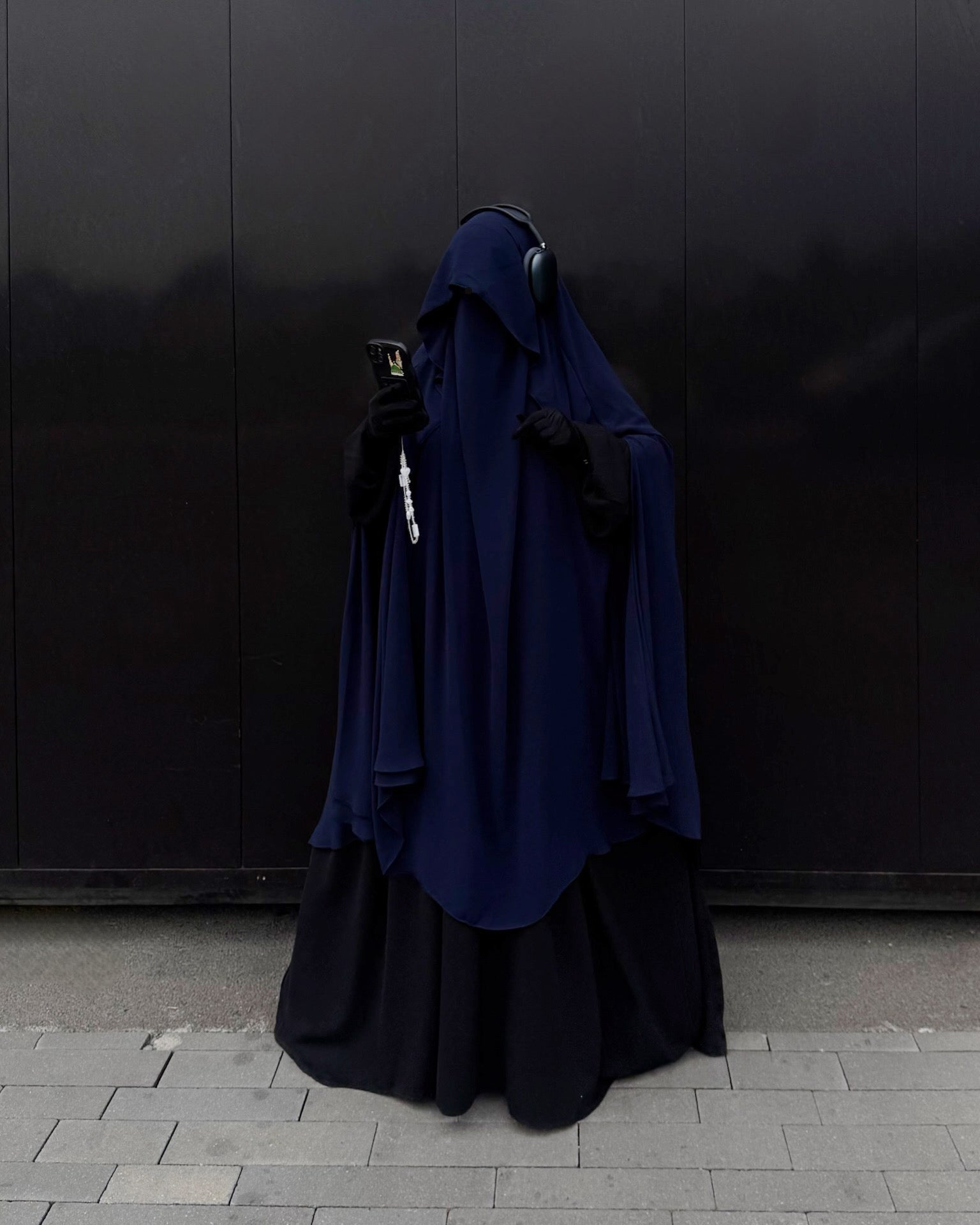 Khimar Malaki - Cape à Fente Casquette