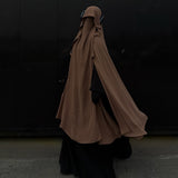 Khimar Malaki - Cape à Fente Casquette