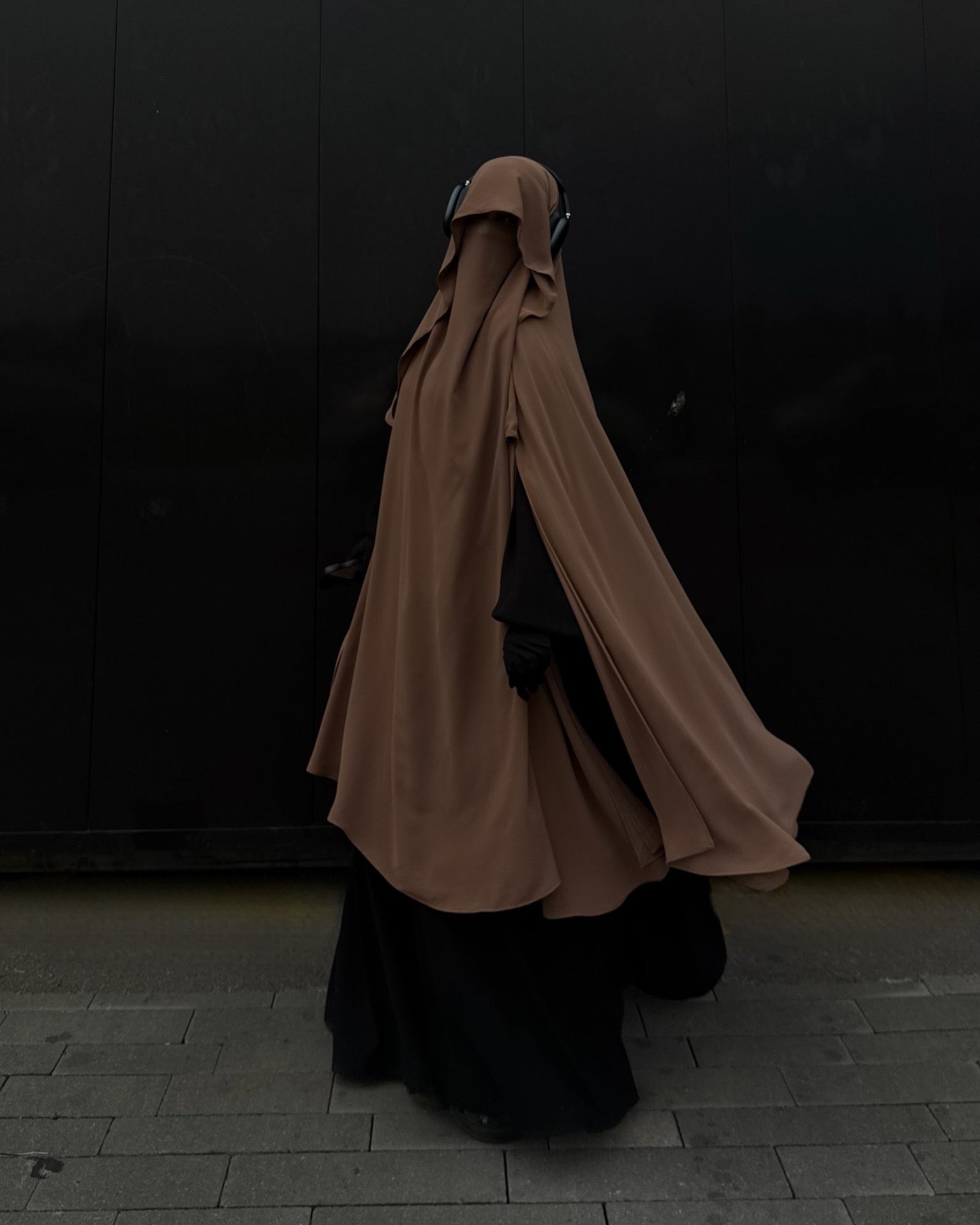 Khimar Malaki - Cape à Fente Casquette