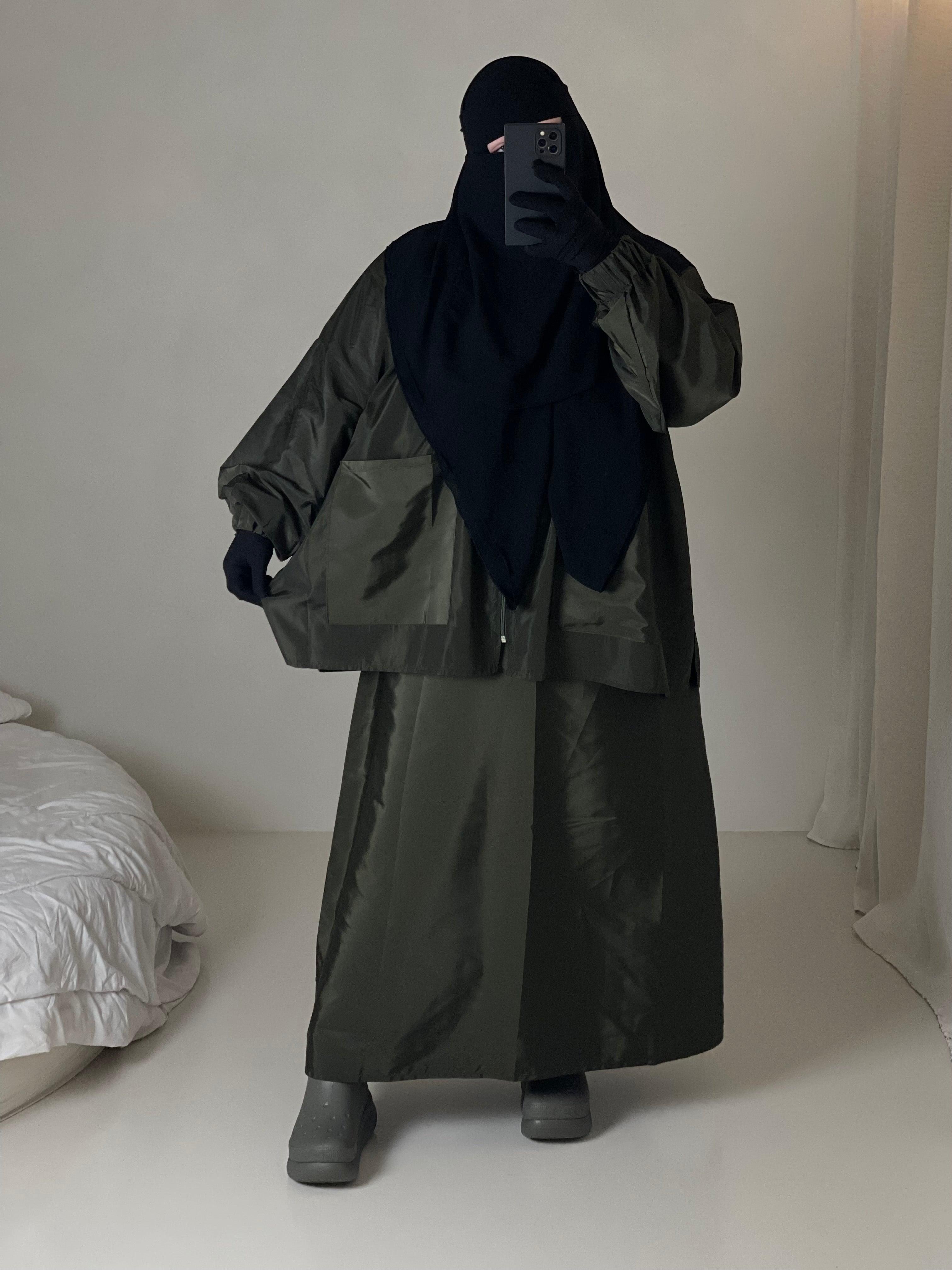 Set Imperméable Parka + Jupe