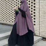 Khimar Cape à Fente
