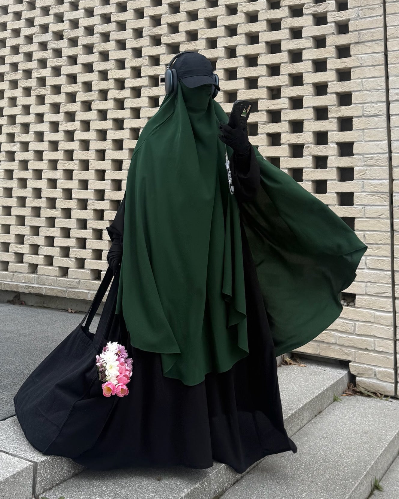 Khimar Cape à Fente