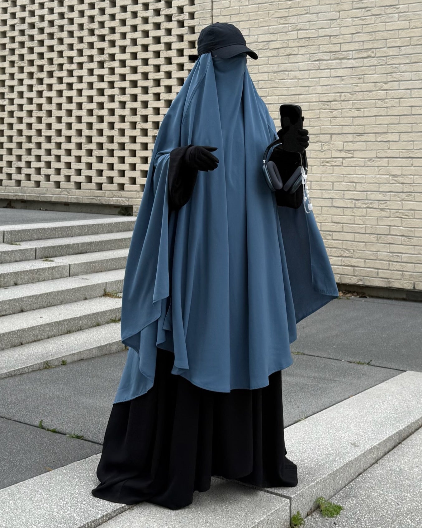 Khimar Cape à Fente