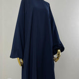 Abaya Sajmaya bleue marine