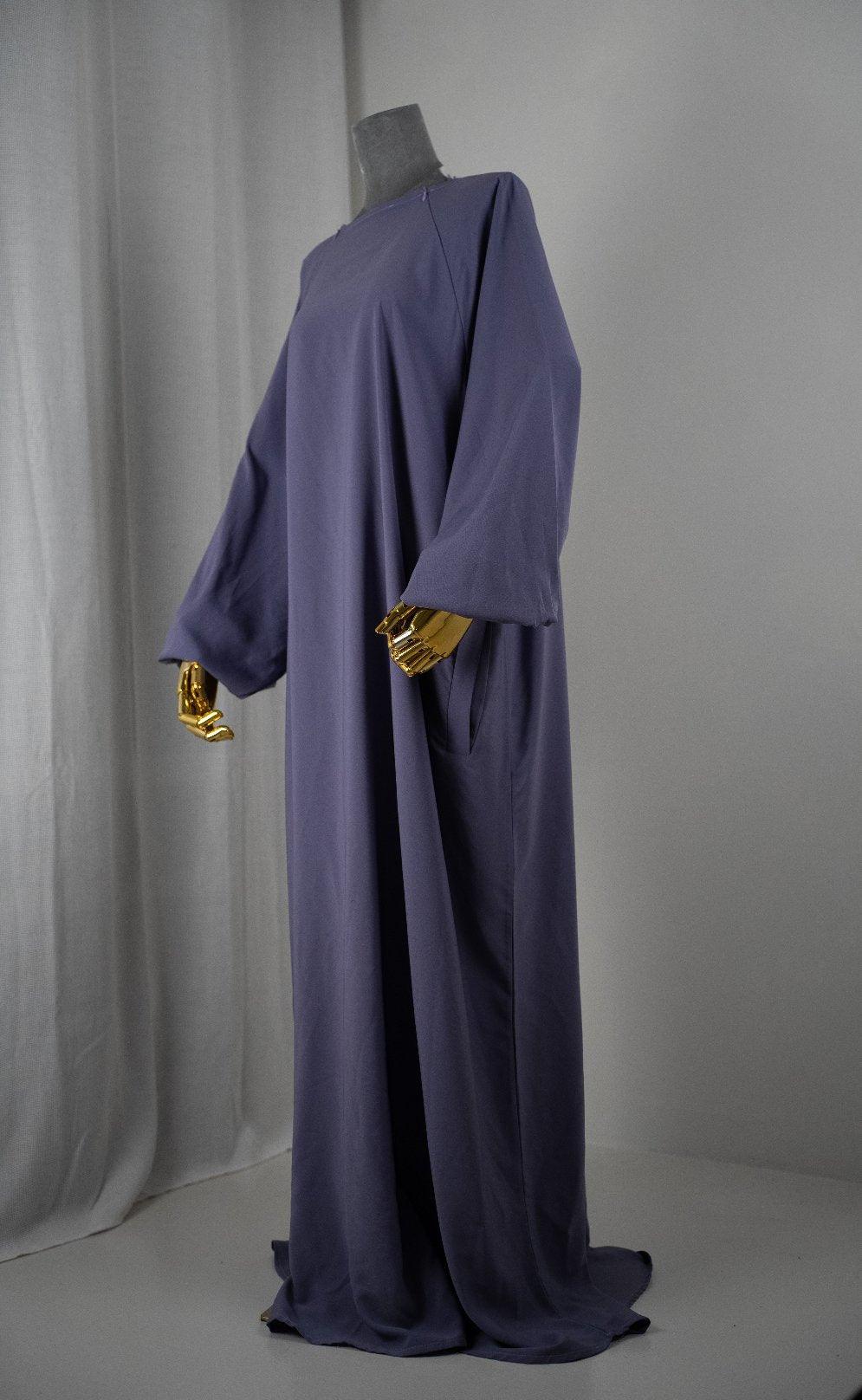 Abaya_Sajmaya_gbleu gris