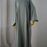Abaya_Sajmaya_gris mannequin
