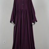 Abaya hijrati couleur taupe