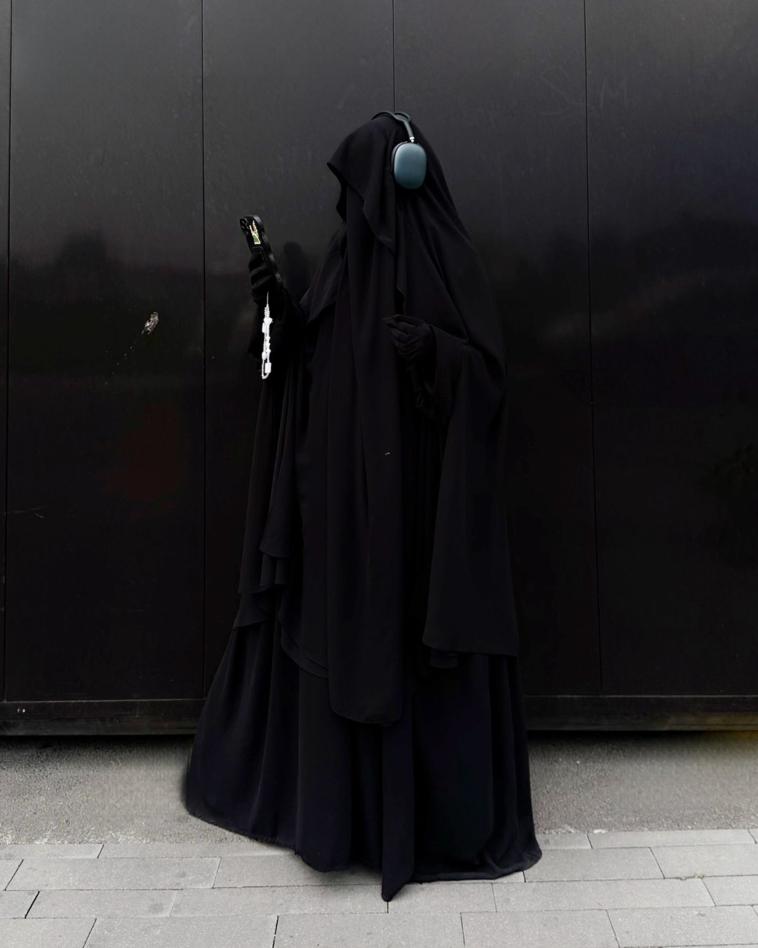 Khimar Malaki - Cape à Fente Casquette