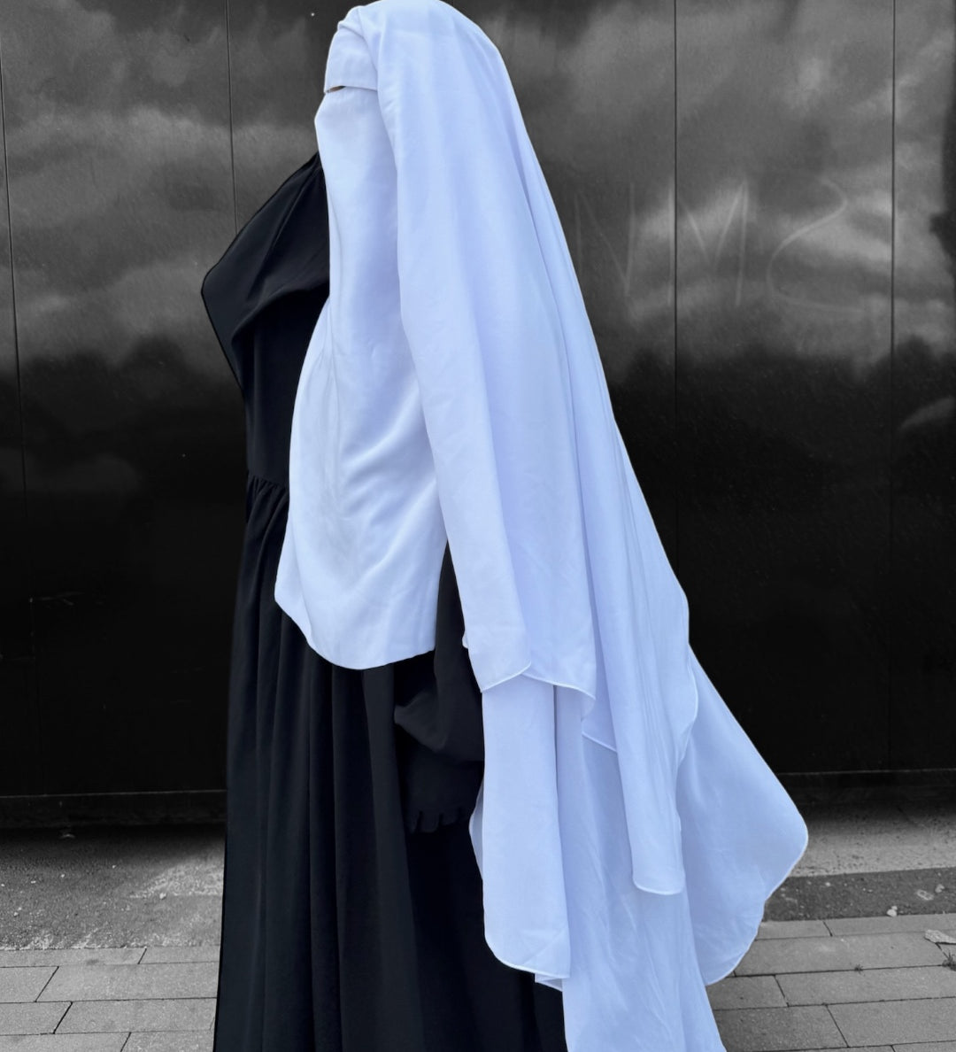Maxi Niqab Casquette à clip Jadhaab PREMIUM