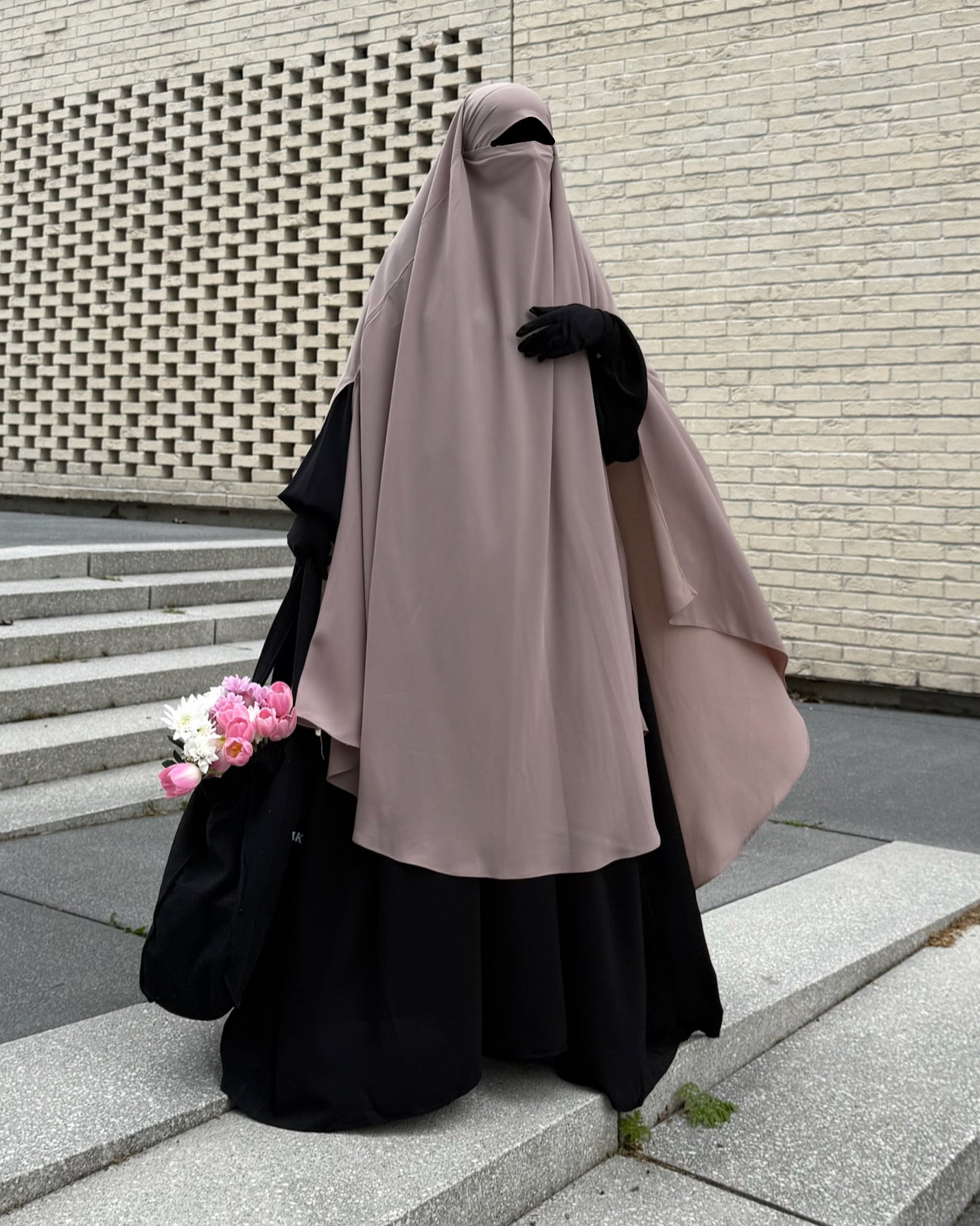 Khimar Cape à Fente
