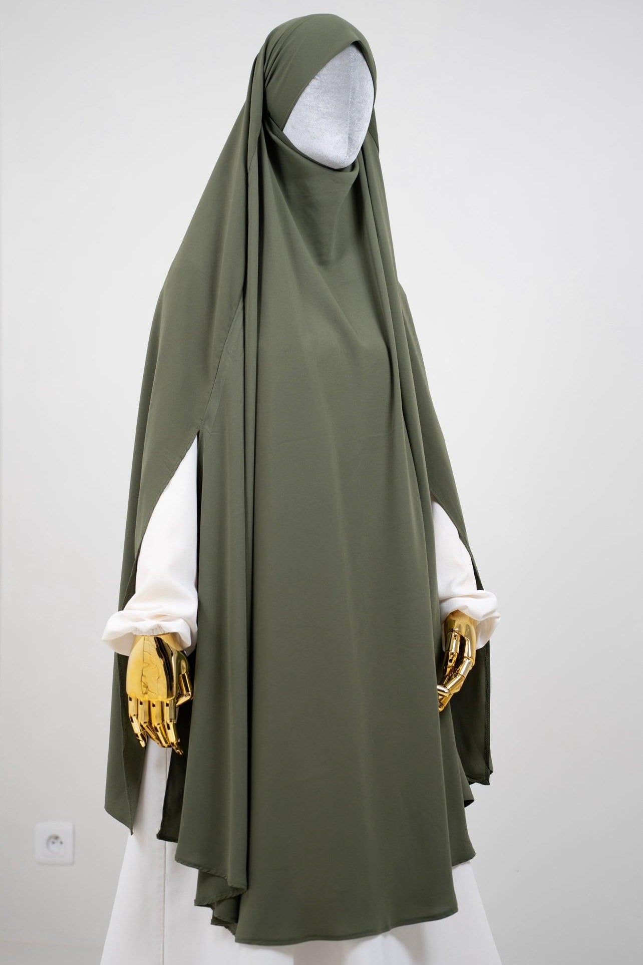 Khimar Cape à Fente