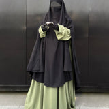 Khimar Cape à Fente Jazz