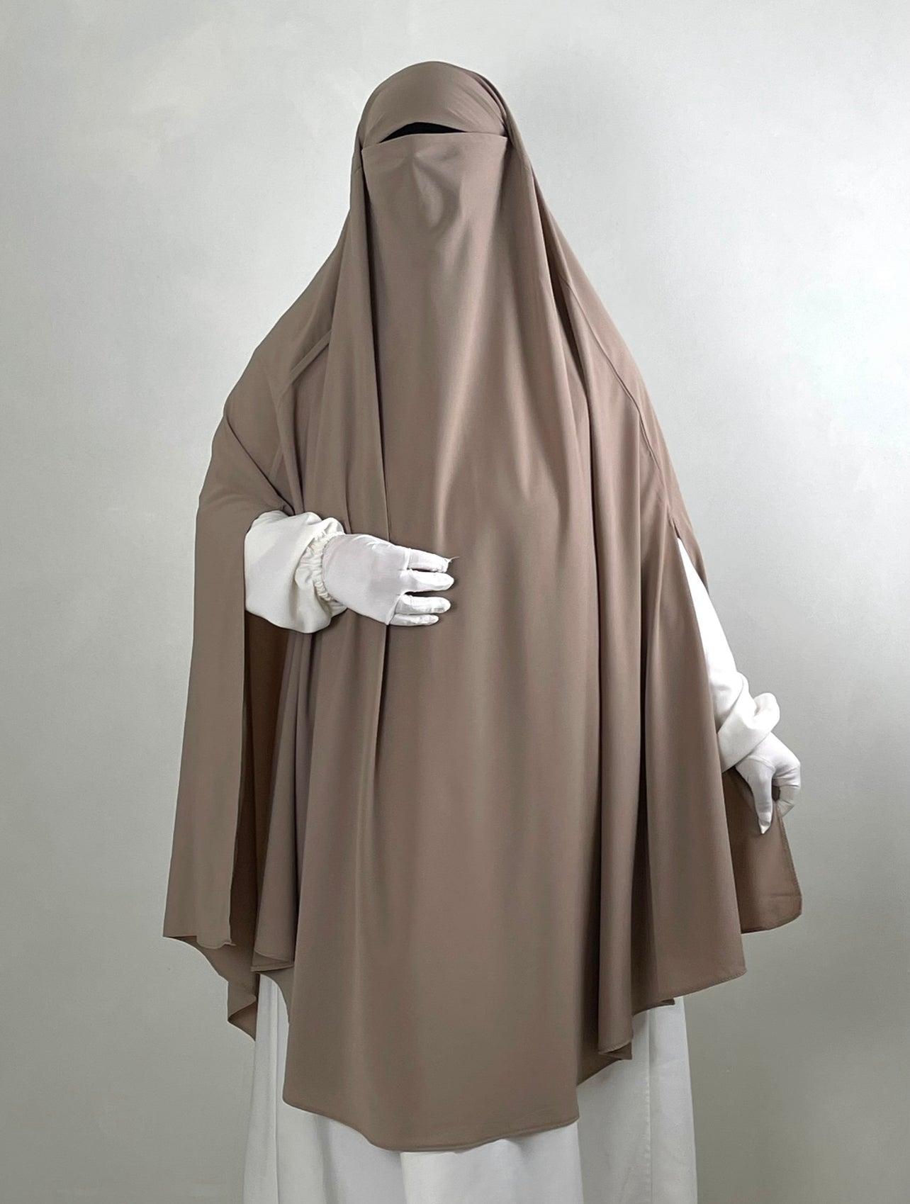 Khimar Cape à Fente