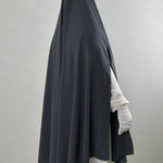 Khimar Cape à Fente dos