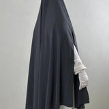 Khimar Cape à Fente dos
