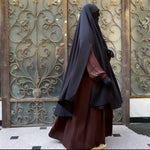 Khimar Cape à Fente