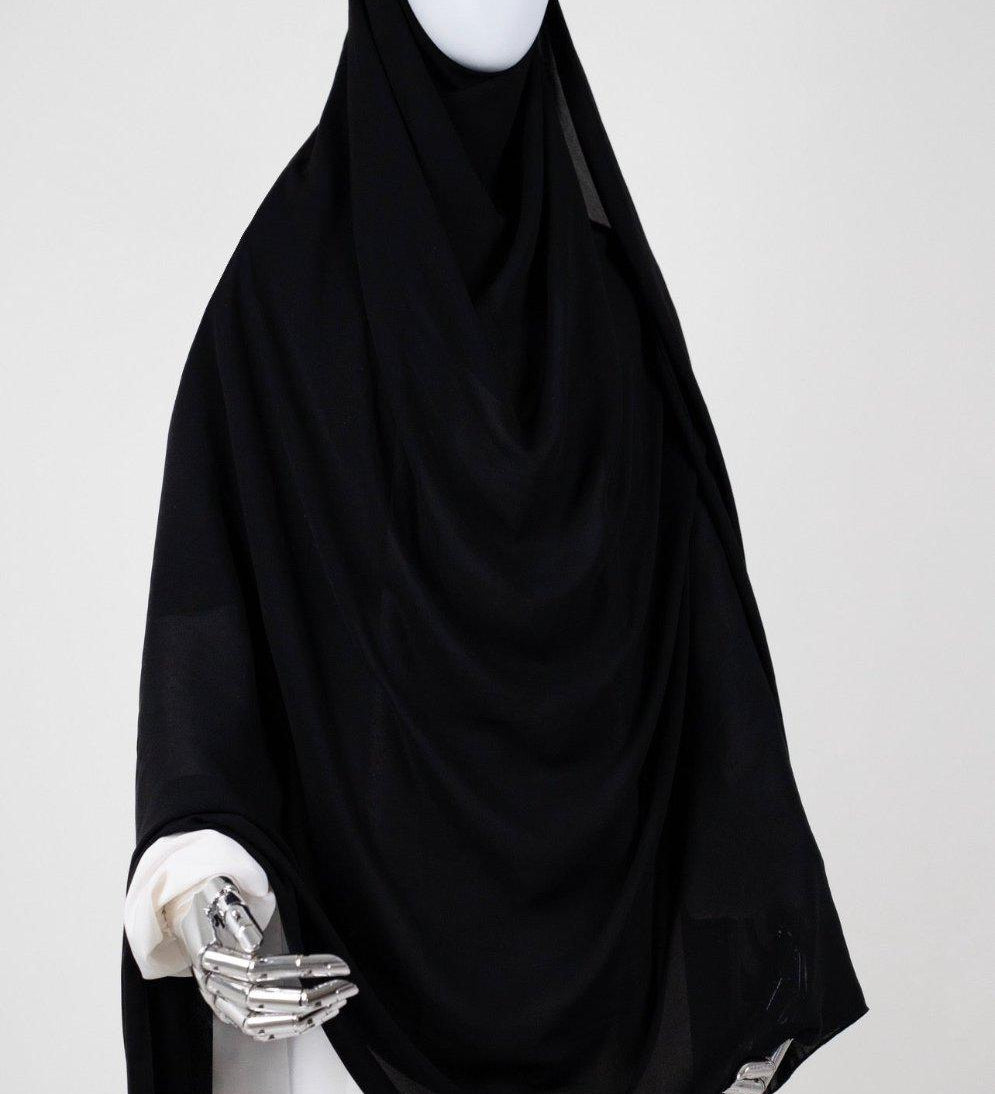 Maxi khimar xxl prêt à enfiler