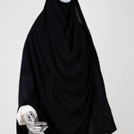 Maxi khimar xxl prêt à enfiler