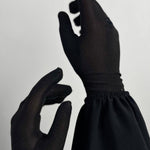 gant fleur tactile