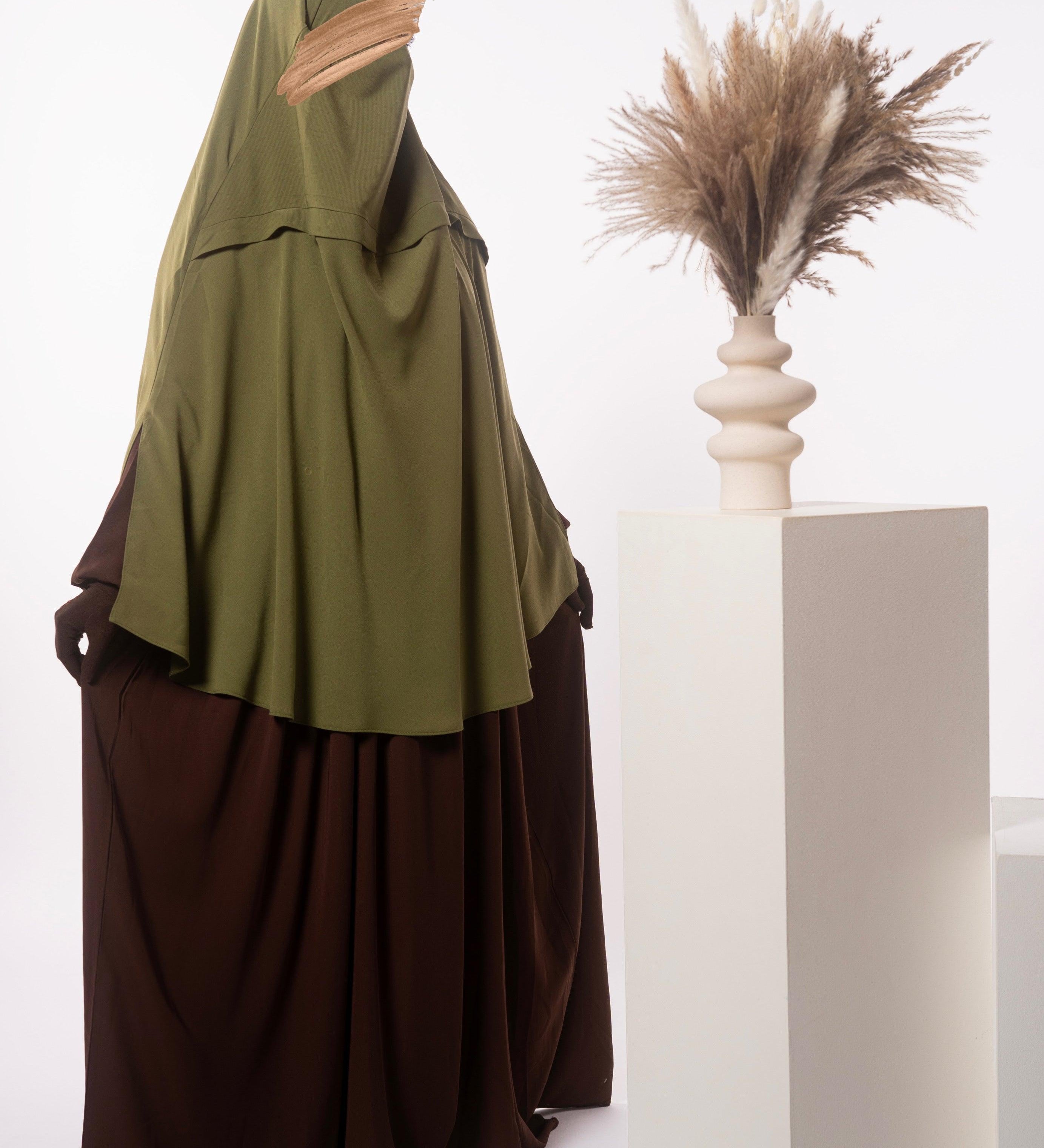 Khimar Oummi Portage Avant & Arrière